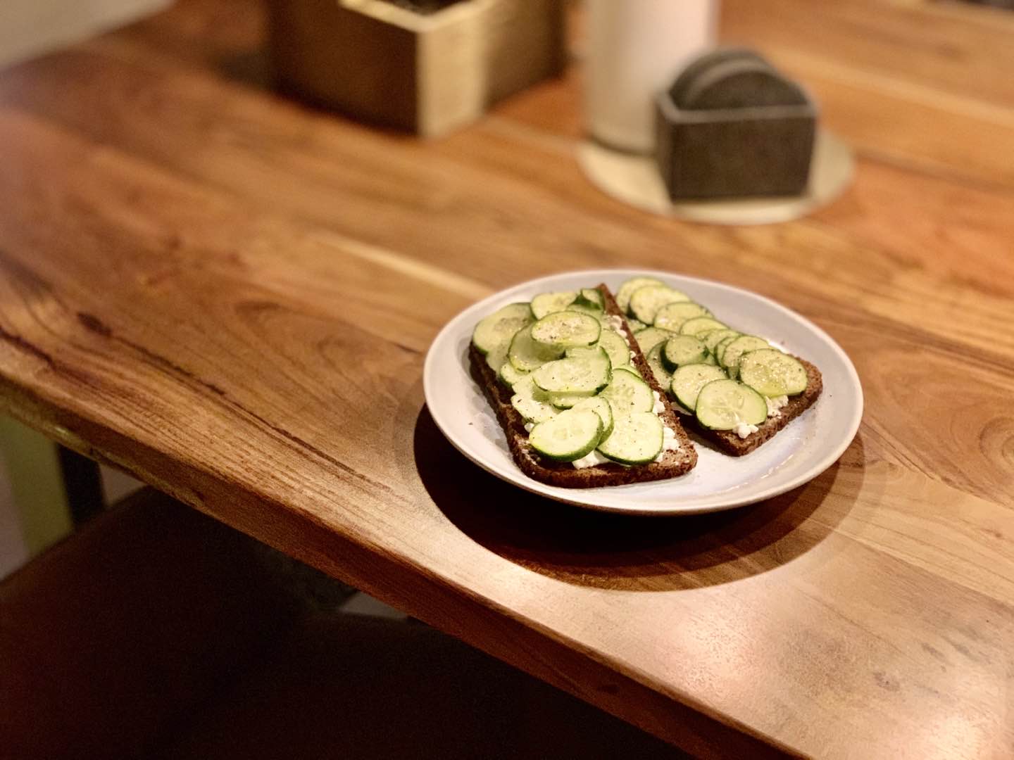 Gurkenschnitte