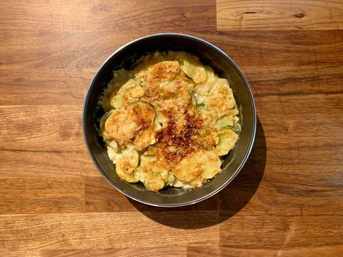 Kartoffel Zucchini Gratin