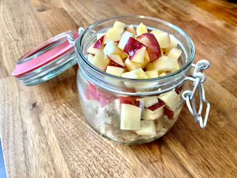 Apfel Zimt Porridge