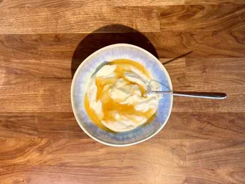 Quark mit Honig