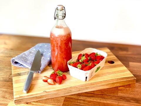 Erdbeerschnaps