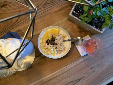 Müsli mit Früchten