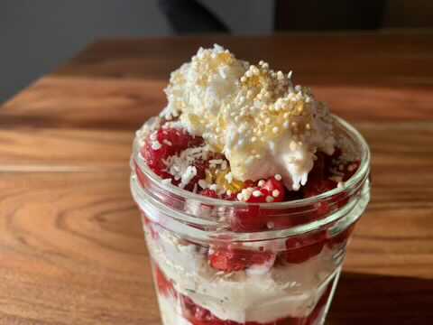 Himbeer Amaranth Müsli