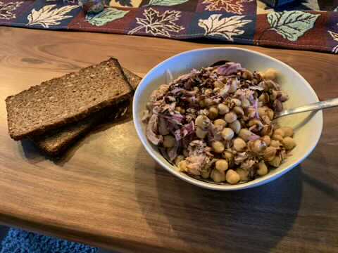 Thunfisch Kichererbsen Salat